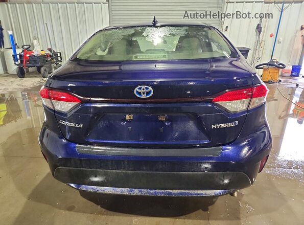 JTDEAMDE2MJ028124 2021 TOYOTA COROLLA Синий 