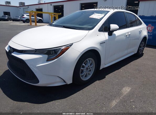 JTDEAMDE2MJ033694 2021 TOYOTA COROLLA White Vista tres cuartos delantera izquierda