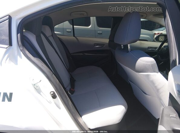 JTDEAMDE2MJ033694 2021 TOYOTA COROLLA White Vista de la etiqueta del VIN