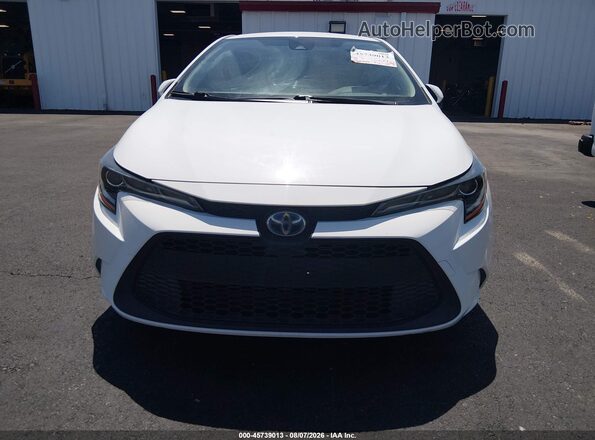 JTDEAMDE2MJ033694 2021 TOYOTA COROLLA White Vista del cuadro de instrumentos