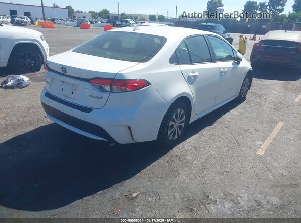 JTDEAMDE2N3000507 2022 TOYOTA COROLLA White Հետևի աջ