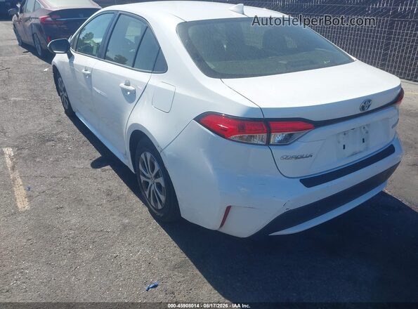 JTDEAMDE2N3000507 2022 TOYOTA COROLLA White Հետևի ձախ