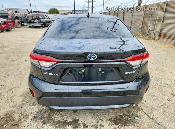 JTDEAMDE2NJ036712 2022 TOYOTA COROLLA Black უკანა ხედი