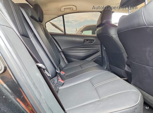 JTDEAMDE2NJ036712 2022 TOYOTA COROLLA Black უკანა სავარძლების ხედი