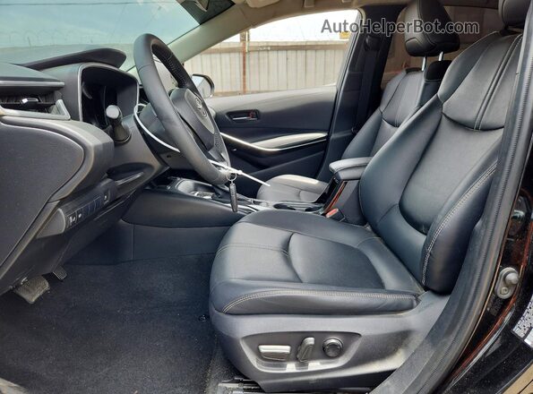 JTDEAMDE2NJ036712 2022 TOYOTA COROLLA Black წინა სალონის ხედი