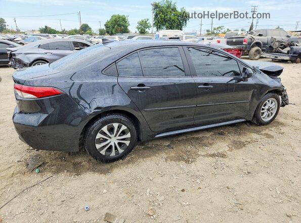 JTDEAMDE2NJ036712 2022 TOYOTA COROLLA Black უკანა მარჯვენა
