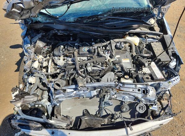 JTDEAMDE2NJ037410 2022 TOYOTA COROLLA Teal Rear interior view