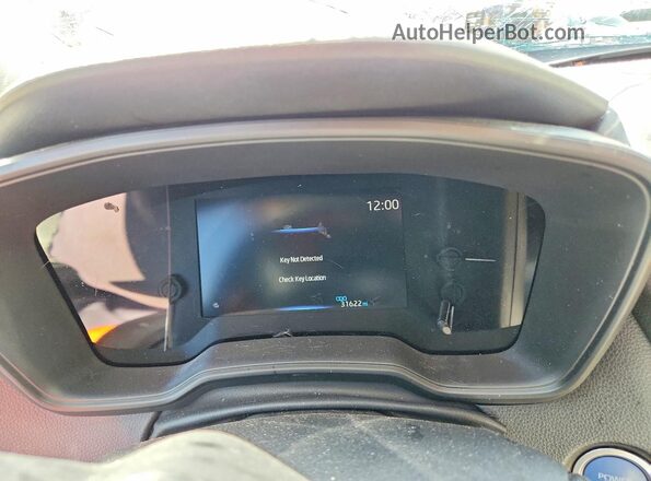 JTDEAMDE2NJ037410 2022 TOYOTA COROLLA Teal Instrument cluster view