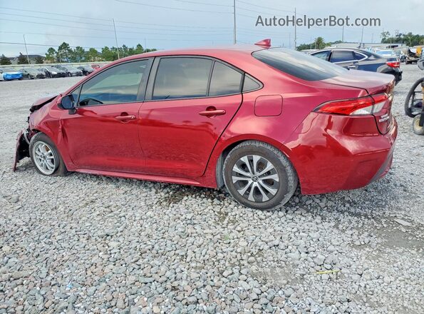 JTDEAMDE2NJ049122 2022 TOYOTA COROLLA Бордовый Задняя левая четверть