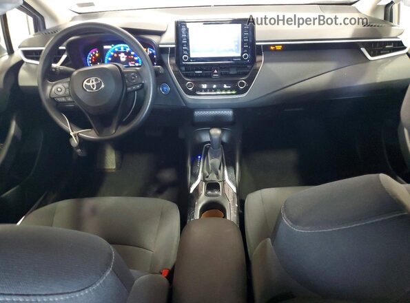 JTDEAMDE2NJ056667 2022 TOYOTA COROLLA Silver Առջևի վահանակի տեսք