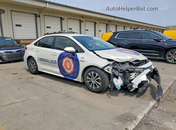 JTDEAMDE3MJ010750 2021 TOYOTA COROLLA Белый Передняя правая четверть