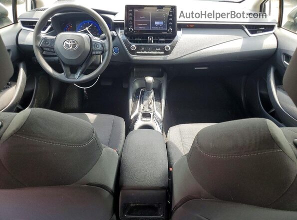 JTDEAMDE3MJ010750 2021 TOYOTA COROLLA Белый Вид панели приборов