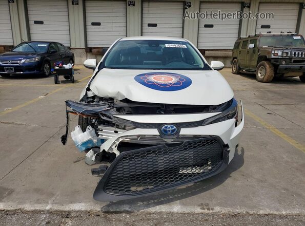JTDEAMDE3MJ010750 2021 TOYOTA COROLLA Белый Вид спереди