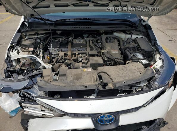 JTDEAMDE3MJ010750 2021 TOYOTA COROLLA Белый Вид задней части салона