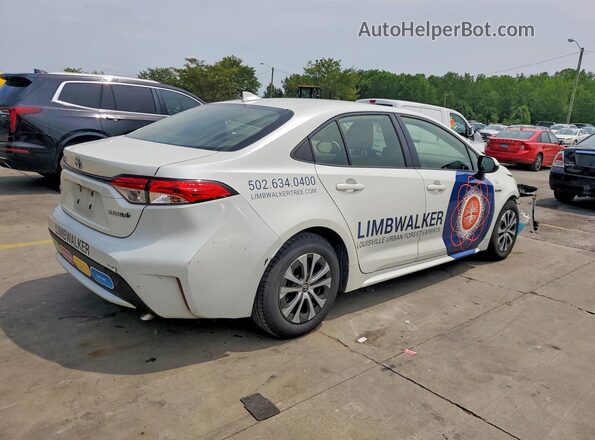 JTDEAMDE3MJ010750 2021 TOYOTA COROLLA Белый Задняя правая четверть