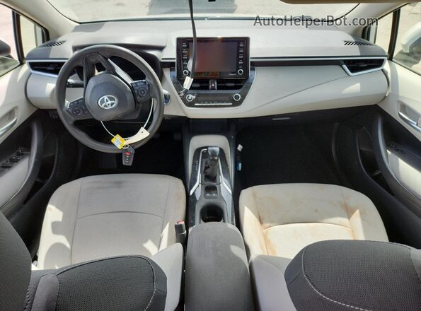 JTDEAMDE3MJ024034 2021 TOYOTA COROLLA White 