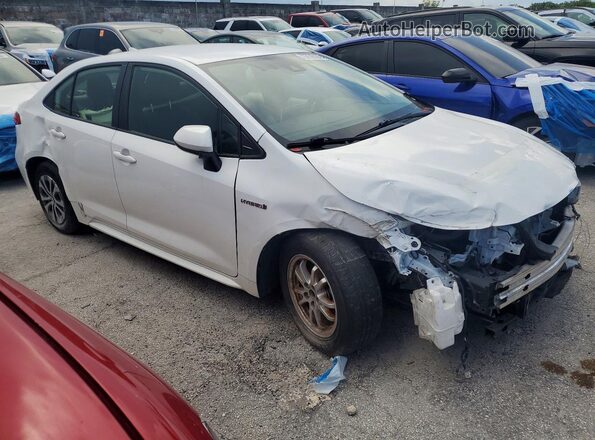 JTDEAMDE3MJ024034 2021 TOYOTA COROLLA White Przód prawy