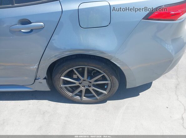 JTDEAMDE3MJ027418 2021 TOYOTA COROLLA Blue 