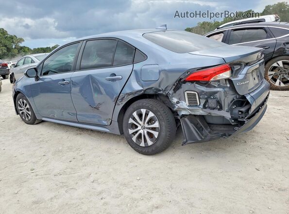 JTDEAMDE3N3003125 2022 TOYOTA COROLLA Blue Trasero izquierdo