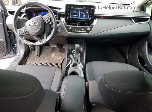 JTDEAMDE3N3003125 2022 TOYOTA COROLLA Blue Vista del salpicadero