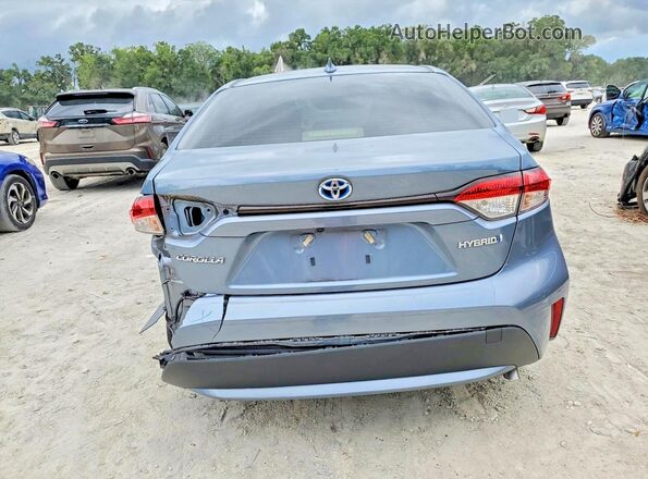 JTDEAMDE3N3003125 2022 TOYOTA COROLLA Blue Vista trasera