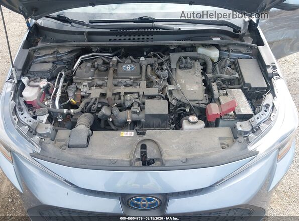 JTDEAMDE3NJ043832 2022 TOYOTA COROLLA Turquoise Vista trasera