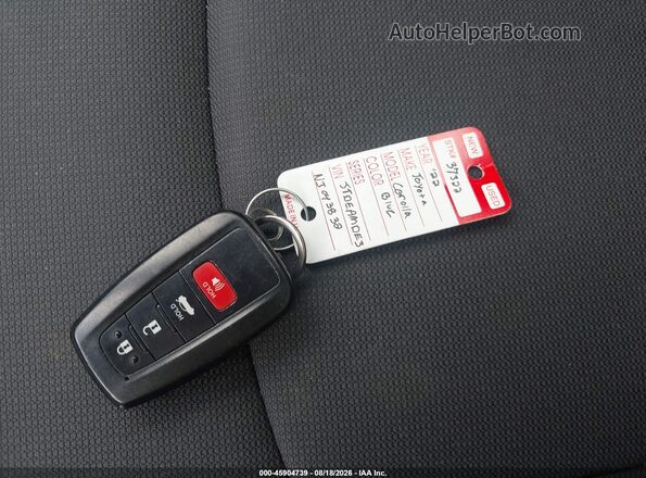 JTDEAMDE3NJ043832 2022 TOYOTA COROLLA Turquoise Vista del salpicadero