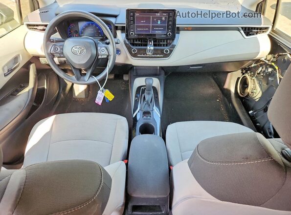 JTDEAMDE3NJ052496 2022 TOYOTA COROLLA Черный Вид панели приборов