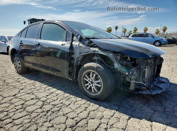 JTDEAMDE3NJ052496 2022 TOYOTA COROLLA Черный Передняя правая четверть