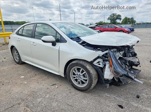 JTDEAMDE4MJ022728 2021 TOYOTA COROLLA White წინა მარჯვენა