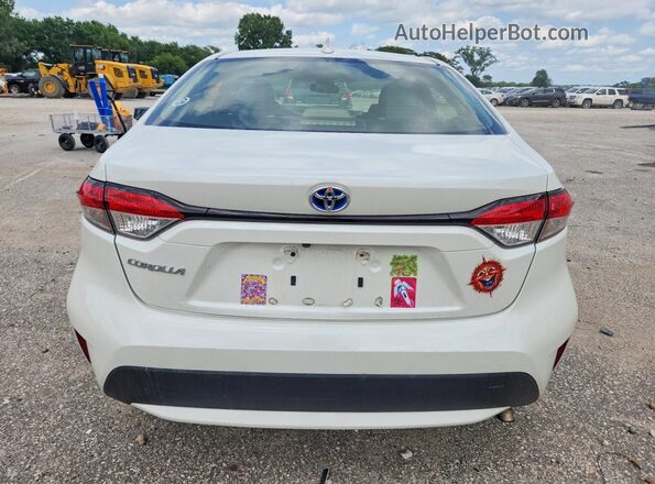 JTDEAMDE4MJ022728 2021 TOYOTA COROLLA White უკანა ხედი