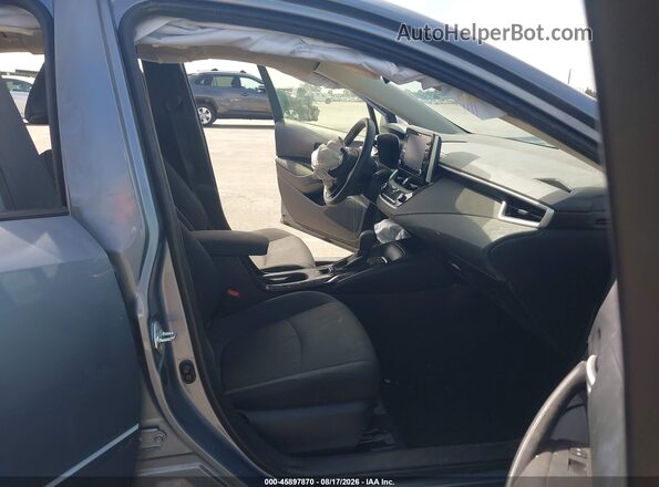 JTDEAMDE4MJ029419 2021 TOYOTA COROLLA Blue Vista interior delantera