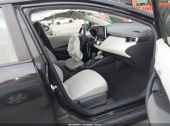 JTDEAMDE4MJ034295 2021 TOYOTA COROLLA Black Front interior view