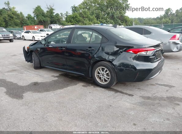JTDEAMDE4MJ034295 2021 TOYOTA COROLLA Black Rear left