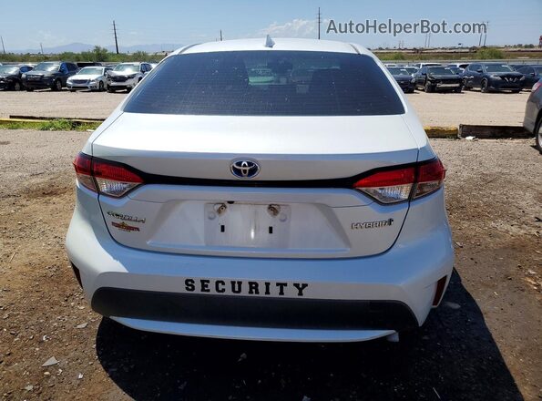 JTDEAMDE4N3011797 2022 TOYOTA COROLLA White უკანა ხედი