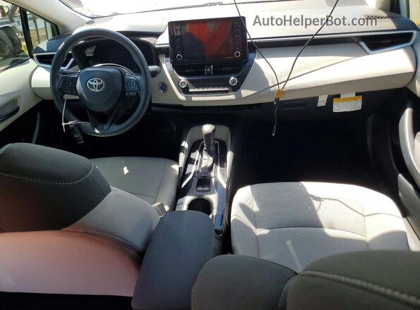 JTDEAMDE4N3011797 2022 TOYOTA COROLLA White წინა პანელის ხედი