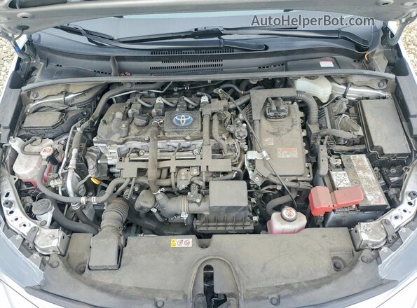 JTDEAMDE4NJ040759 2022 TOYOTA COROLLA Серый Вид задней части салона