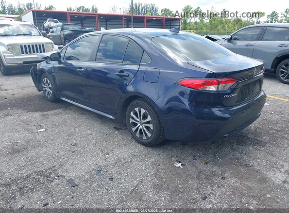 JTDEAMDE4NJ047128 2022 TOYOTA COROLLA Blue Հետևի ձախ