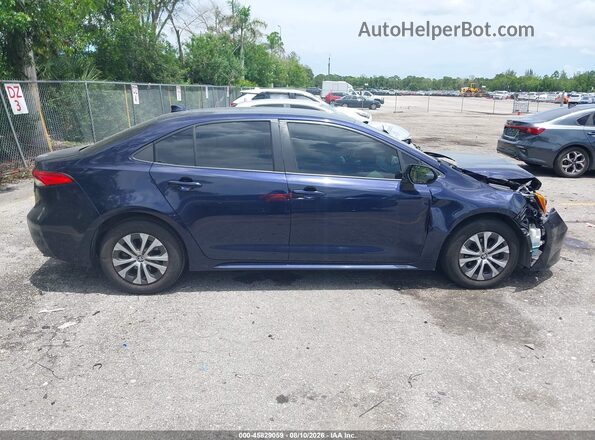 JTDEAMDE4NJ047128 2022 TOYOTA COROLLA Blue Սալոնի հետևի տեսք