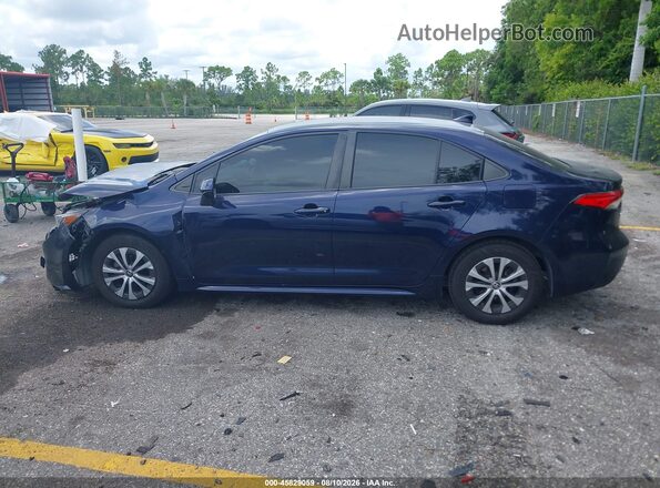 JTDEAMDE4NJ047128 2022 TOYOTA COROLLA Blue Սալոնի 360 աստիճան տեսք