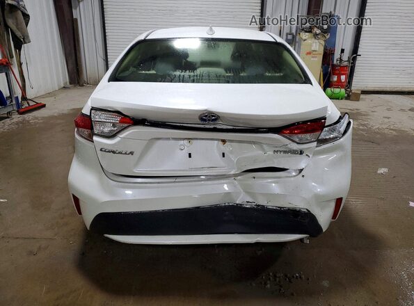 JTDEAMDE5MJ012323 2021 TOYOTA COROLLA White უკანა ხედი