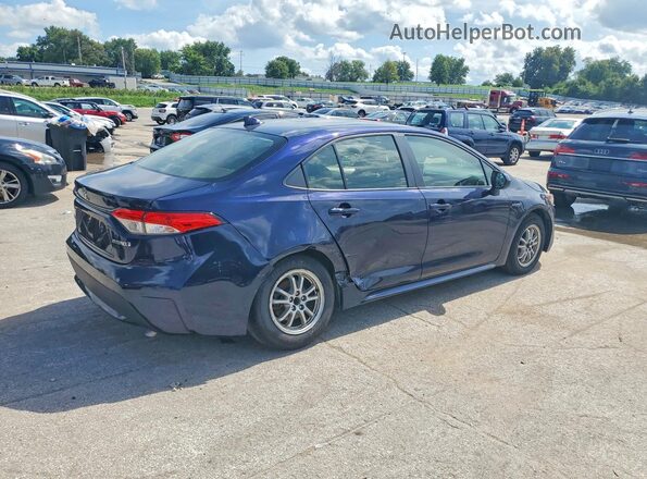 JTDEAMDE5MJ013505 2021 TOYOTA COROLLA Blue Rear right