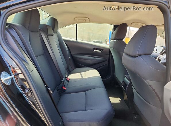 JTDEAMDE5MJ014959 2021 TOYOTA COROLLA Black Вид задніх сидінь