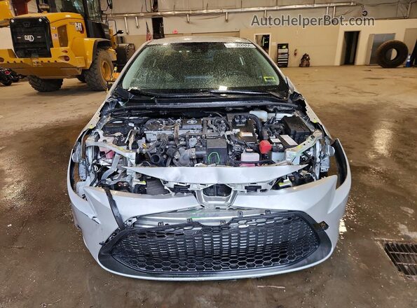 JTDEAMDE5MJ026769 2021 TOYOTA COROLLA Silver Դիմացի տեսք