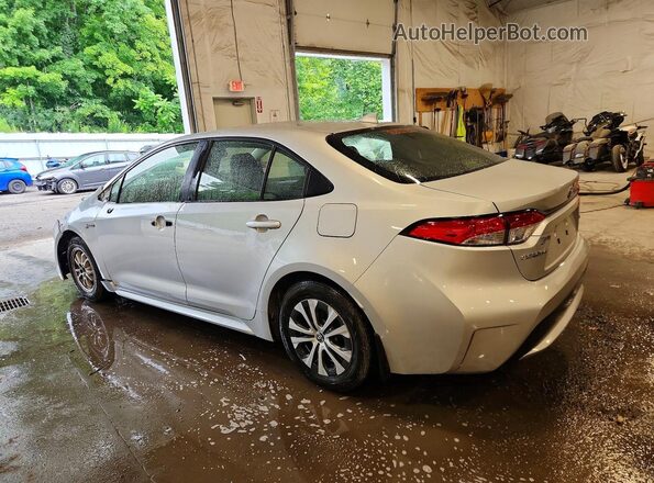 JTDEAMDE5MJ026769 2021 TOYOTA COROLLA Silver Հետևի ձախ