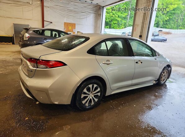 JTDEAMDE5MJ026769 2021 TOYOTA COROLLA Silver Հետևի աջ