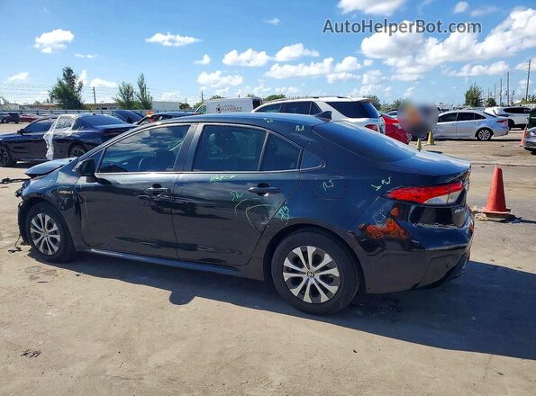 JTDEAMDE5MJ030479 2021 TOYOTA COROLLA Черный Задняя правая четверть