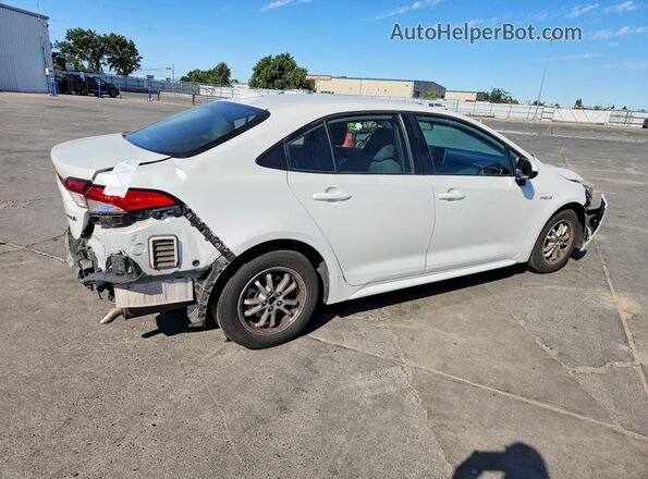 JTDEAMDE5MJ032166 2021 TOYOTA COROLLA White Հետևի աջ