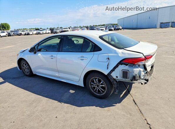 JTDEAMDE5MJ032166 2021 TOYOTA COROLLA White Հետևի ձախ