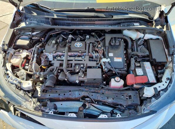 JTDEAMDE5MJ032166 2021 TOYOTA COROLLA White Սալոնի հետևի տեսք
